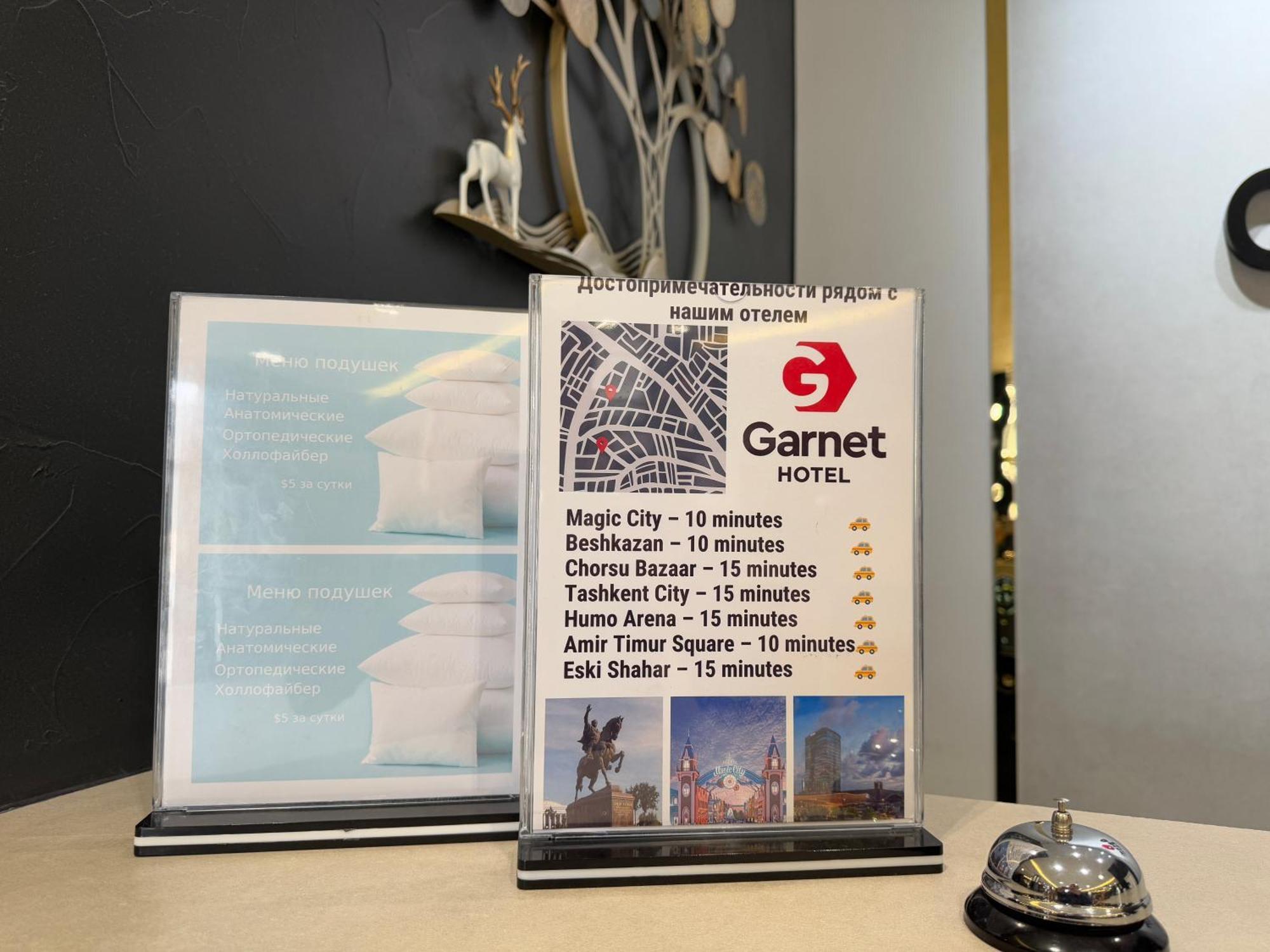 Garnet Hotel Tasjkent Eksteriør billede